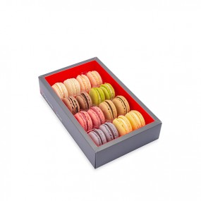 Boîte de 16 macarons