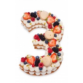 Un chiffre : Number cake 8...