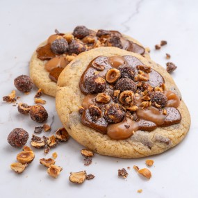 Cookies noisettes praliné